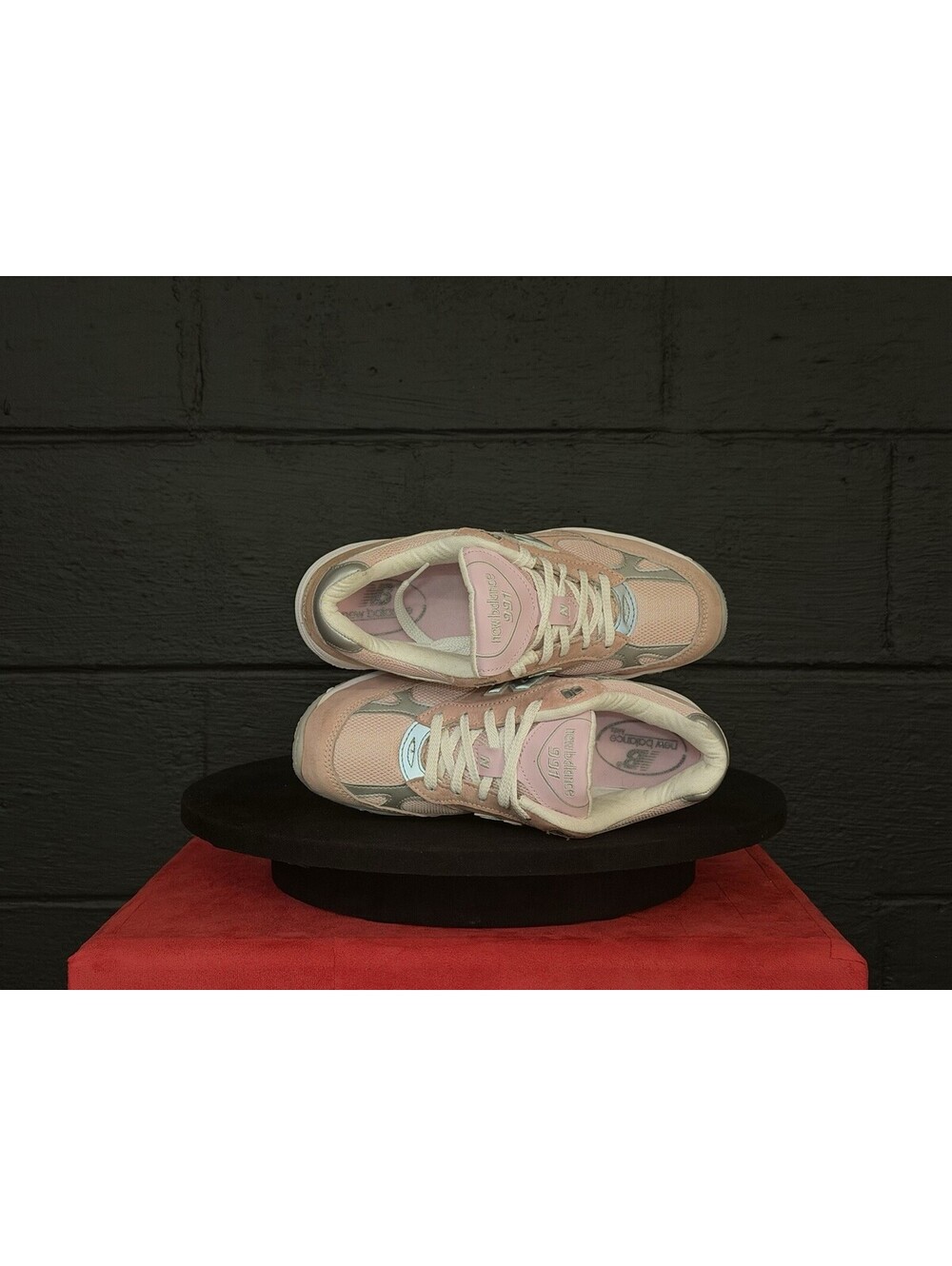 New Balance 991 Pink KJ991PKG Y2K Running Shoes Women 6.5 EU39 DS Rare - Picture 6 of 8